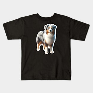 Australian Shepherd Kids T-Shirt